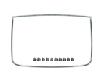 CHROME LUNETTE ARRIERE