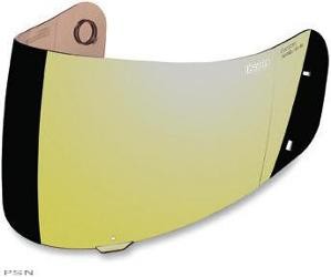 ICON PROSHIELD Visiere pour Casque Moto Or Iridium pour casque ALLIANCE et AIRFRAME 0130-0391
