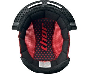 THOR MOUSSE PROTECTION INT�RIEUR LINER POUR CASQUE S10 QUADRANT RED