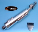 ECHAPPEMENT POT SILENCIEUX MARVING MACH EMBOUT ALU HONDA XRV 750 AFRICA TWIN 1993-1995