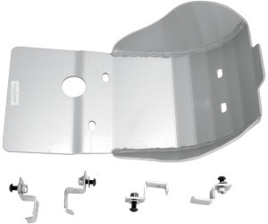 MOOSE RACING PROTECTION PLAQUE ALUMINIUM SABOT MOTEUR SUZUKI RMZ 250 2007-2009