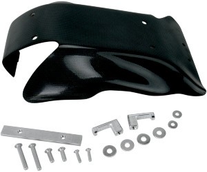 MOOSE RACING PROTECTION PLAQUE CARBON SABOT MOTEUR KTM 250 ALL MODELS (2T) 2004-2007 0506-0340 
