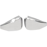 DRAG SPECIALTIES 0520-0404 SIDE COVERS CHROME DROIT HARLEY DAVIDSON XL 2004-2013