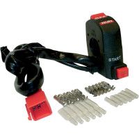 COMMODO UNIVERSEL ON/OFF + D�MARREUR POUR GUIDON � 22MM (0616-0183)