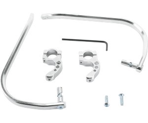 MOOSE RACING PROTECTION BARRE CONTOUR ALUMINIUM POUR MAINS 28mm PRO SILVER (2)