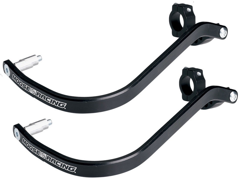 MOOSE RACING PROTECTION BARRE CONTOUR ALUMINIUM POUR MAINS 22mm STANDARD NOIR