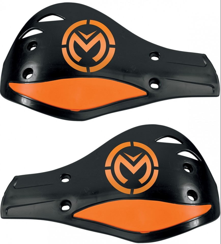 MOOSE RACING PROTECTION D�FLECTEUR PROT�GE MAINS CONTOUR FLEX NOIR/ORANGE