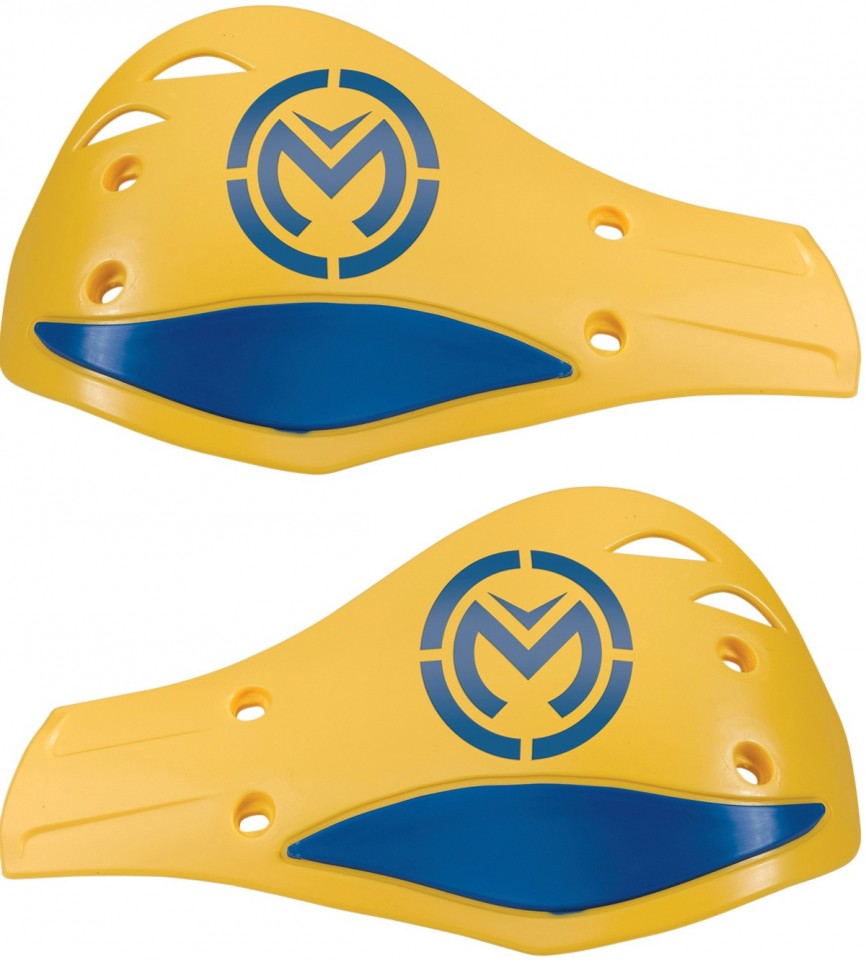 MOOSE RACING PROTECTION D�FLECTEUR PROT�GE MAINS CONTOUR JAUNE/BLEU