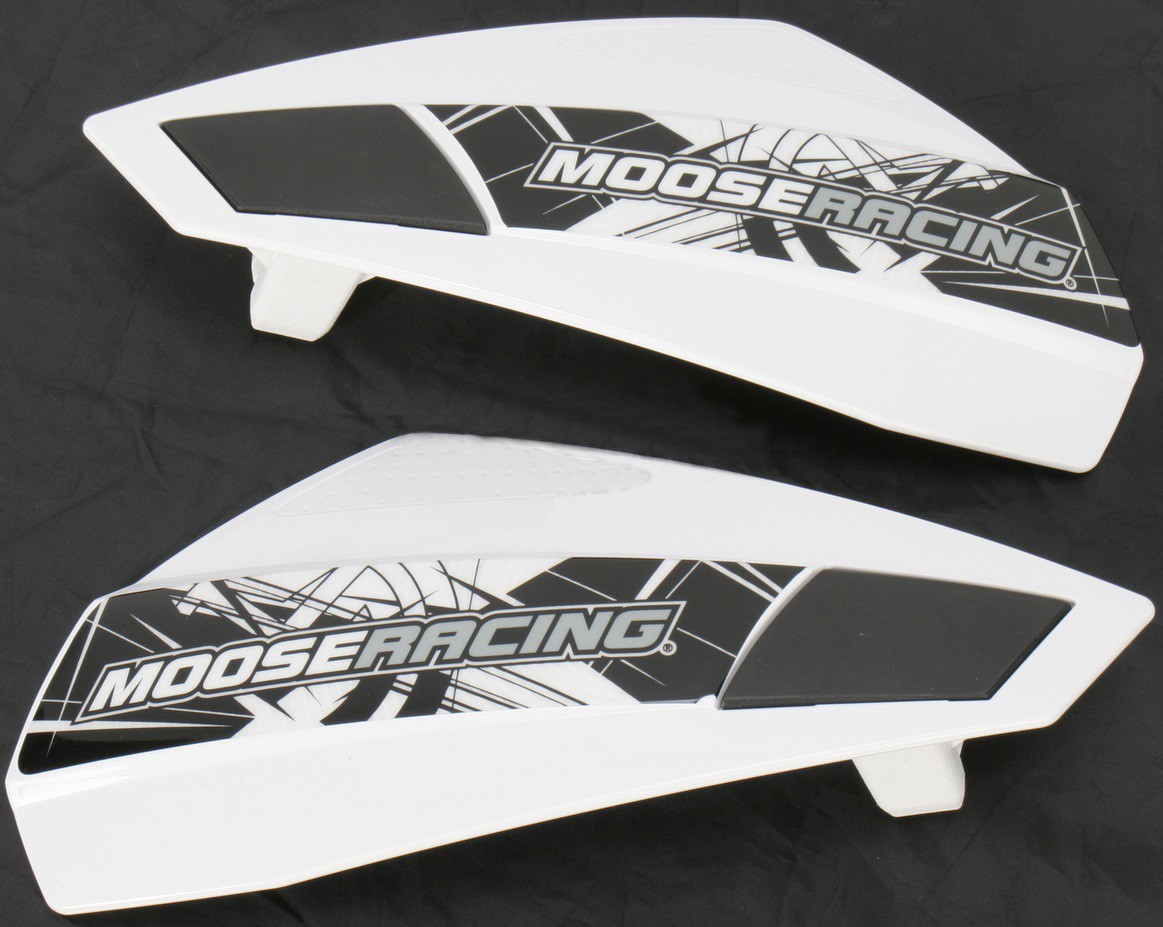 MOOSE RACING PROTECTION D�FLECTEUR PROT�GE MAINS FLYBY BLANC