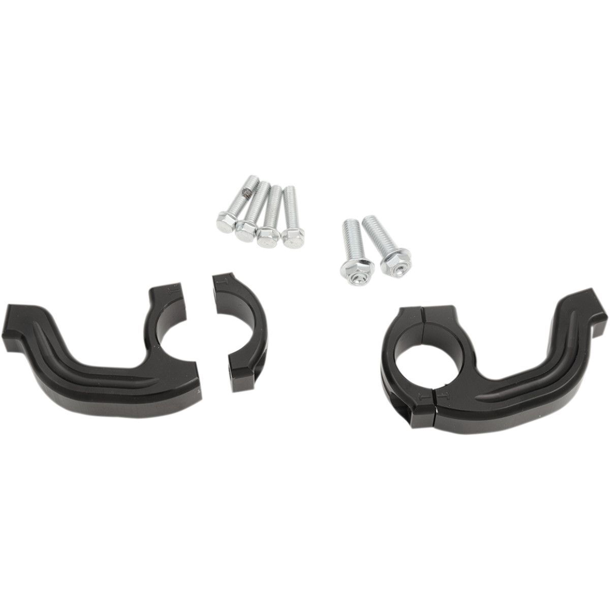 MOOSE RACING REMPLACEMENT PINCE CLAMP POUR PROTECTION CONTOUR GUIDON TWINWALL 28mm NOIR
