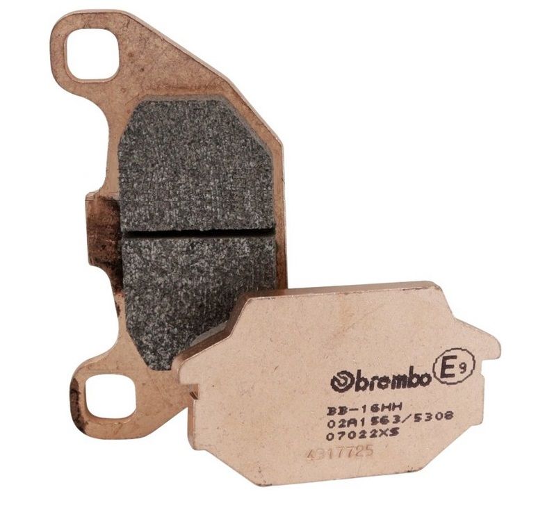 BREMBO SINTER XS FREINAGE PERFORMANT SCOOTER PLAQUETTES DE FREIN ARRIERE 07022XS KYMCO 125 AGILITY CARRY / 16+ 2014-2020