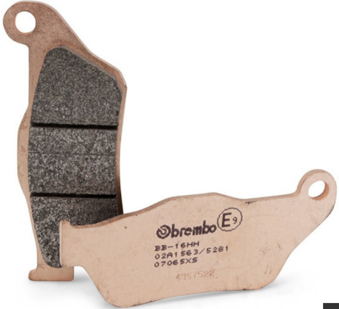 BREMBO SINTER XS FREINAGE PERFORMANT SCOOTER PLAQUETTES DE FREIN AVANT 07065XS YAMAHA YP 125 R X-MAX 2006-2009