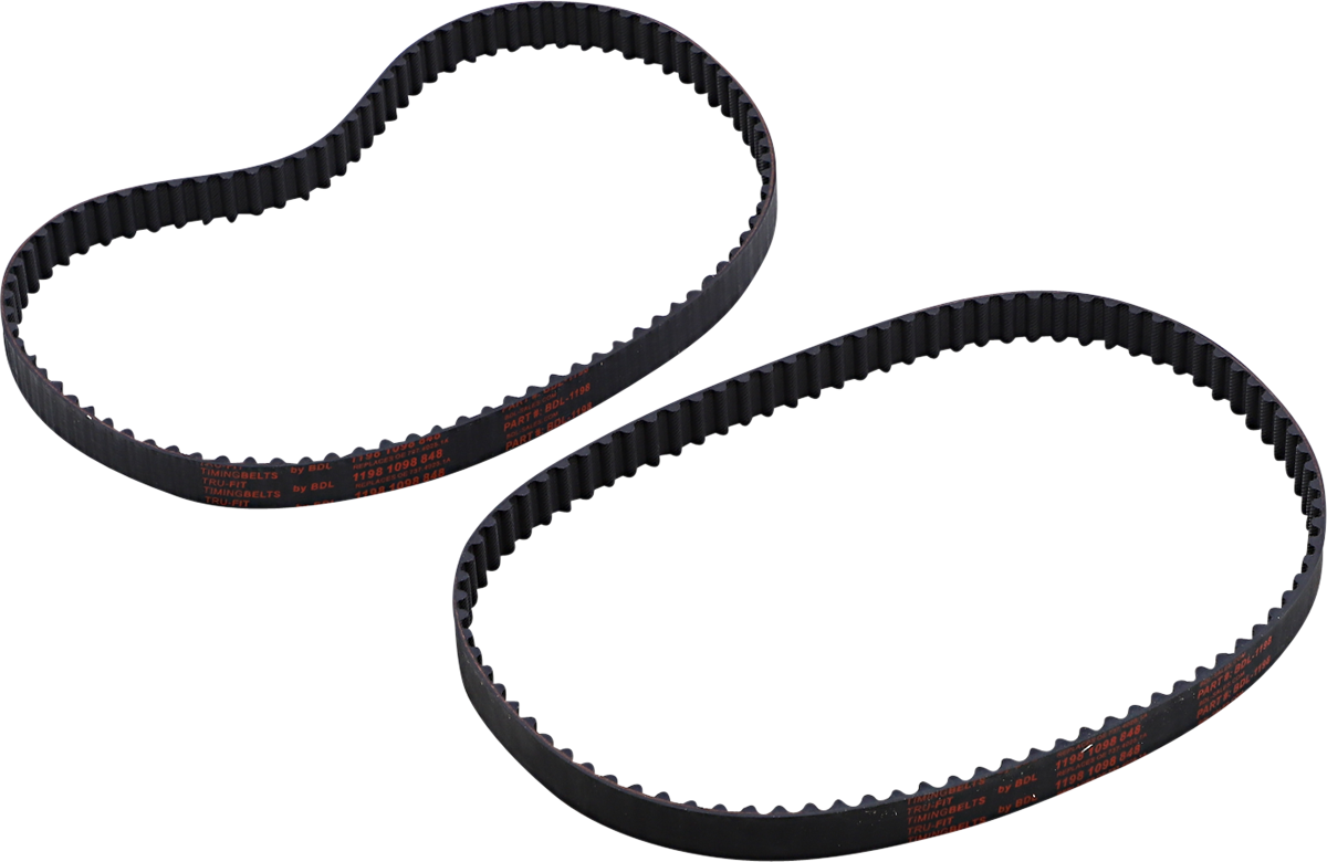 PAIRE DE COURROIES DE DISTRIBUTION DUCATI STREETFIGHTER 848 2012-2015 BELTS DRIVES 09251115