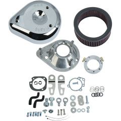 S&S CYCLE FILTRE A AIR CLASSIC TEARDROP CHROME 1010-2404 HARLEY DAVIDSON XL 1200 C Sportster Custom 2007-2017 STOCK EFI