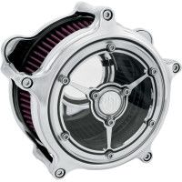 ROLAND SANDS design 1010-1042 Clarity Air Cleaner CHROME 2008-UP FL THROTTLE BY WIRE