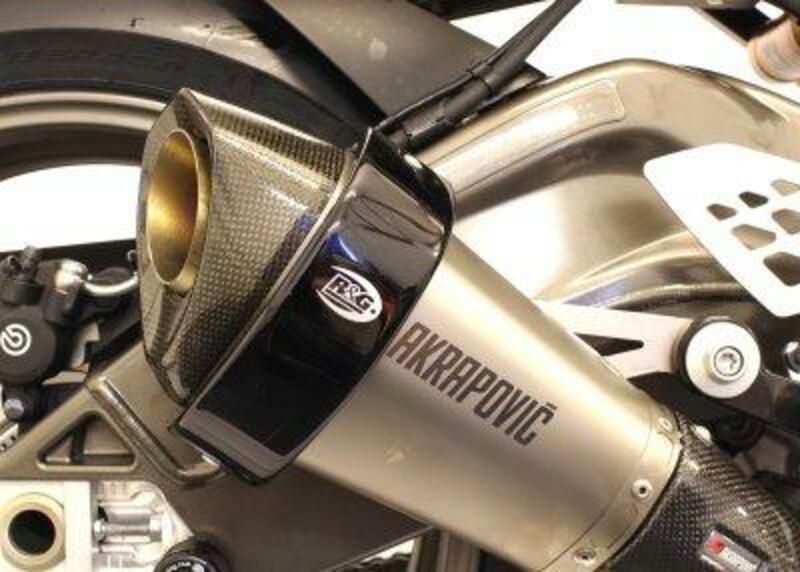 R&G 1069796 COLLIER DE PROTECTION NOIR POUR SILENCIEUX �CHAPPEMENT AKRAPOVIC HEXAGONAL