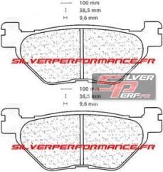 BREMBO CARBON CERAMIC ORGANIC PLAQUETTES DE FREIN ARRIERE 07YA3908 1084 YAMAHA TDM 900 2002-2010