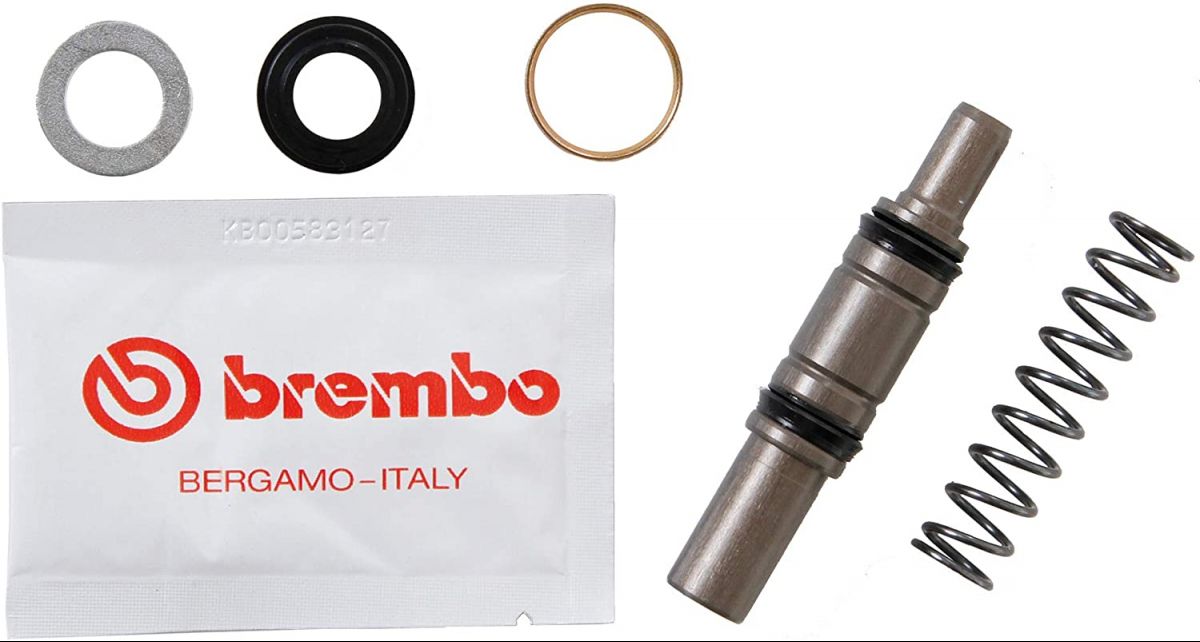 KIT JOINTS PISTONS POUR MA�TRE CYLINDRE BREMBO PS12 (10279720)