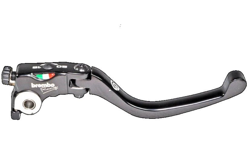 BREMBO LEVIER DE FREIN LONG REPLIABLE 110D02399 (anciennement 110A26399) POUR MAITRE CYLINDRE BREMBO PR14 RCS PR15 RCS PR17 RCS PR19 RCS