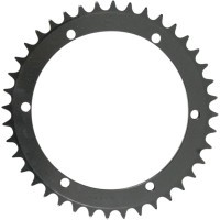 MOOSE RACING COURONNE 1211-0117 ALU ANODISER NOIR 45 DENTS YAMAHA XT 500 1977-1981