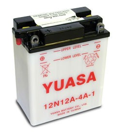 BATTERIE YUASA 12N12A-4A-1 BATTERIE YUASA 12N12A-4A-1