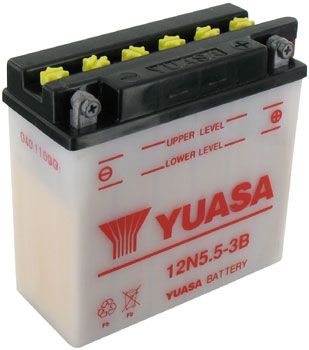 BATTERIE YUASA 12N5.5-3B YAMAHA YZF R 125 2008-2013 BATTERIE YUASA 12N5.5-3B YAMAHA YZF R 125 2008-2013