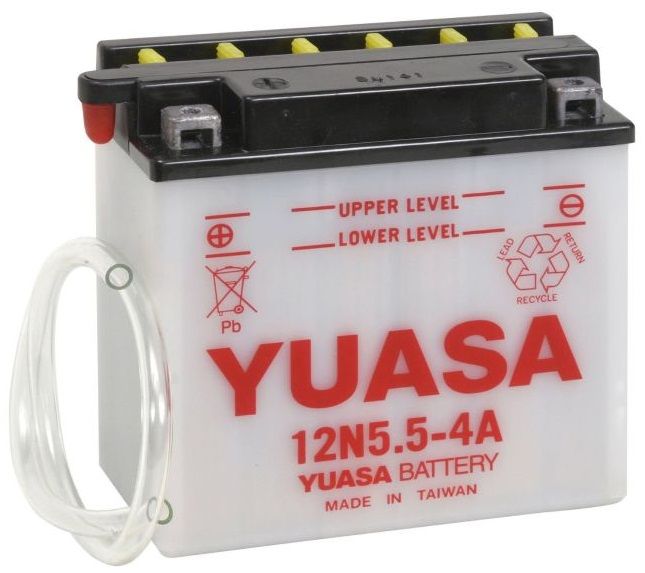 BATTERIE YUASA 12N5.5-4A YAMAHA MT 125 2015-2019 BATTERIE YUASA 12N5.5-4A YAMAHA MT 125 2015-2019