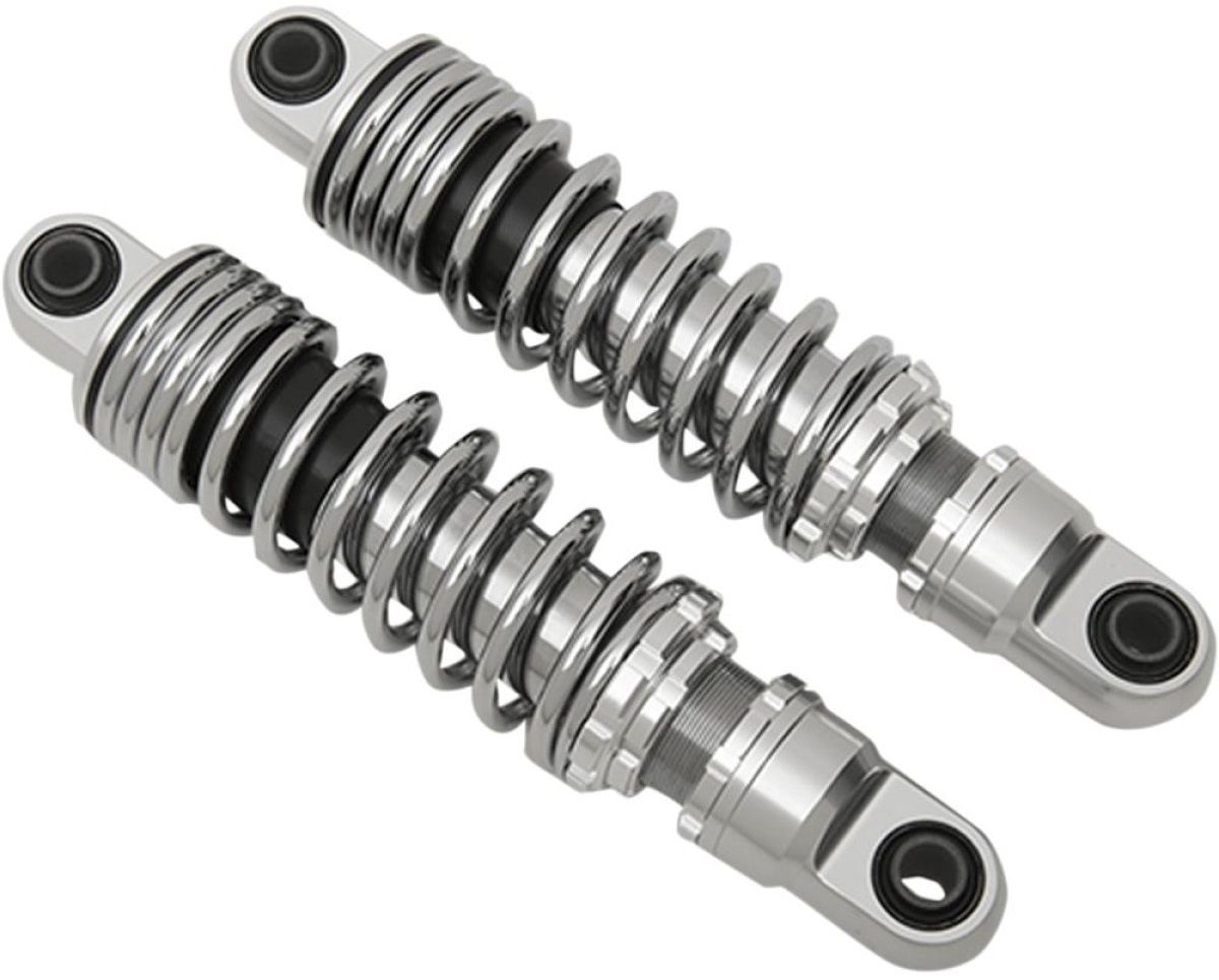 DRAG SPECIALITES AMORTISSEURS 1310-1193 PREMIUM RIDE HEIGHT ADJUSTABLE CHROME 12