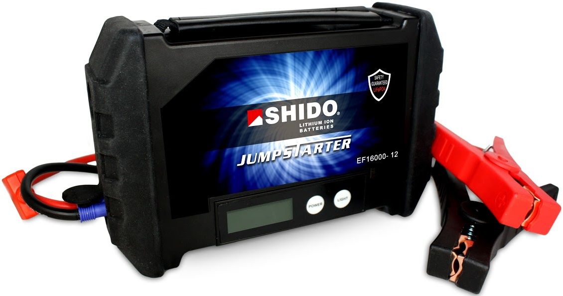 BATTERIE BOOSTER DE DEMARRAGE SHIDO JUMPSTARTER JS EF16000612 S CHARGEUR TELEPHONE PORTABLE ETC (3)