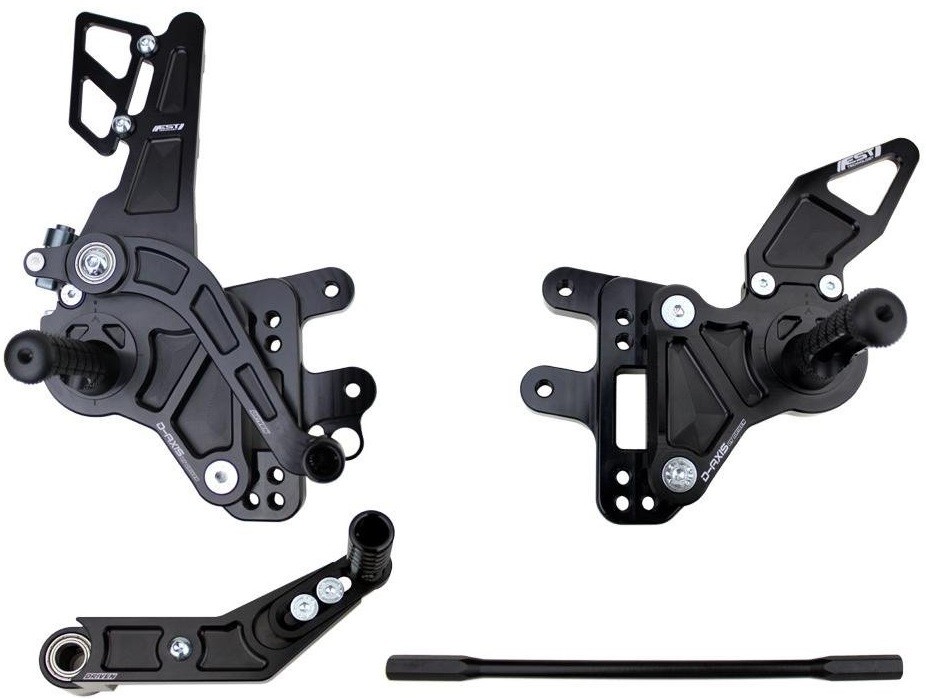 Commandes Recul�es DRIVEN RACING D-AXIS 1623-0162 SUZUKI GSXR 1000 2009-2013