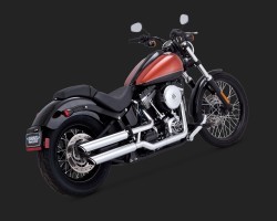 1801-0384 16835 VANCE & HINES EXHAUST TWIN SLASH 3
