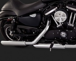 VANCE & HINES SILENCIEUX Non Homologu� 16861 SLIP-ONS TWIN SLASH 3* (2)
