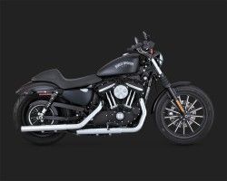 1801-0678 16863 VANCE & HINES EXHAUST 
STRAIGHTSHOTS HS SLIP-ONS
 HARLEY DAVINDSON XL 883 N IRON 2014-2016* (2)