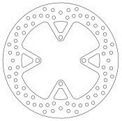 MOTO MASTER DISQUE ARRIERE 250mm 110522 SUZUKI GSE 500 1989-2003