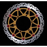EBC DISQUE AVANT GAUCHE WAVE 1711-0566 SM6017C diam�tre 320mm SUZUKI DR-Z 400 E ET S 2000-2005*