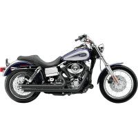 COBRA ECHAPPEMENT SPEEDSTER SLASHDOWN BLACK (1800-1400) HARLEY DAVIDSON FXDL 1690 DYNA LOW RIDER 2014-2015