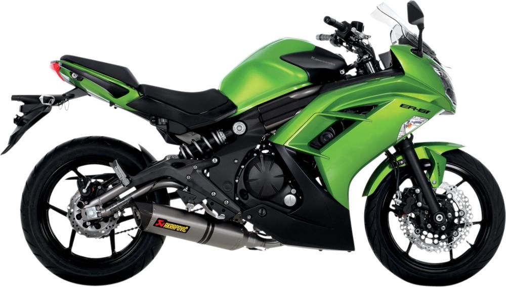 LIGNE ECHAPPEMENT AKRAPOVIC EXHAUST RACING TITANIUM S-K6R7-HT KAWASAKI ER6 N OU ER6 F NINJA 2012-2016 18102129