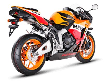 HONDA CBR 600 RR 2013-2016 AKRAPOVIC LIGNE EVOLUTION TITANE TI/TI S-H6E3-ACT 18102183 (2)