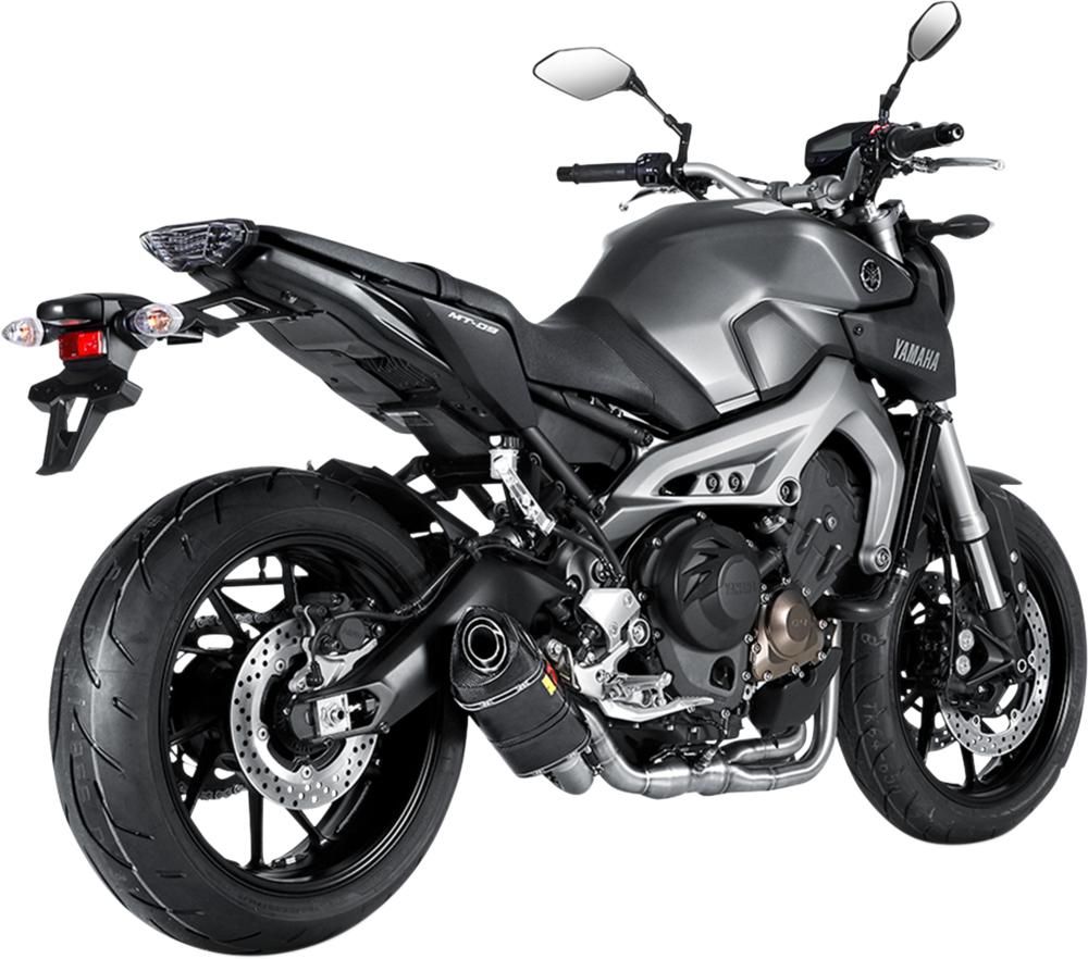 YAMAHA FZ 09 2014-2016 LIGNE ECHAPPEMENT RACING AKRAPOVIC EXHAUST SS CARBON FIBER S-Y9R2-AFC 18102216 (2)