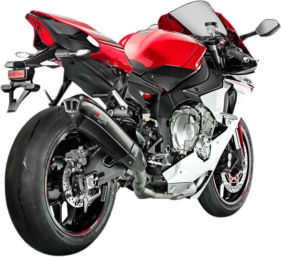 YAMAHA YZF R1 2015-2016 LIGNE ECHAPPEMENT RACING CARBON FIBER AKRAPOVIC EXHAUST SS YZF-R1 S-Y10R12-HX2C 18102281 (2)
