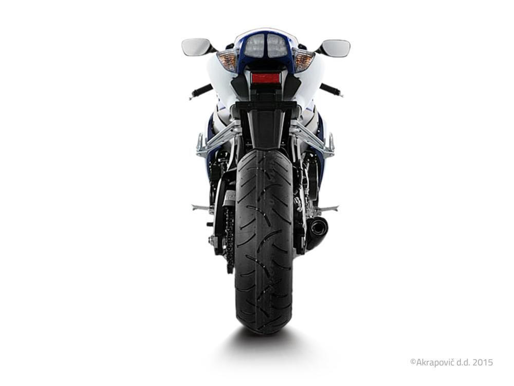 SUZUKI GSXR 750 2006-2007 POT D ECHAPPEMENT AKRAPOVIC MUFFLER S/O TITANIUM S-S6SO5-TT 18111426