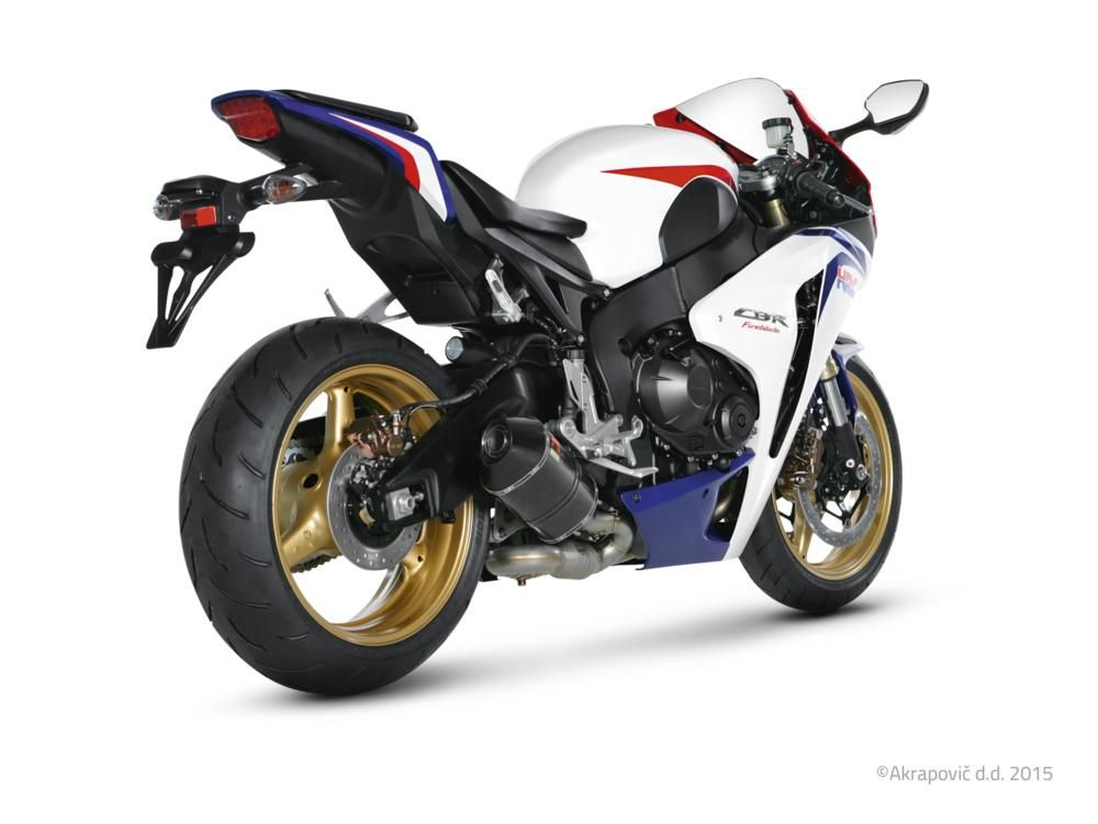HONDA CBR 1000 RR 2008-2014 POT D ECHAPPEMENT AKRAPOVIC MUFFLER CARBON FIBER S-H10SO6T-TC 18111714