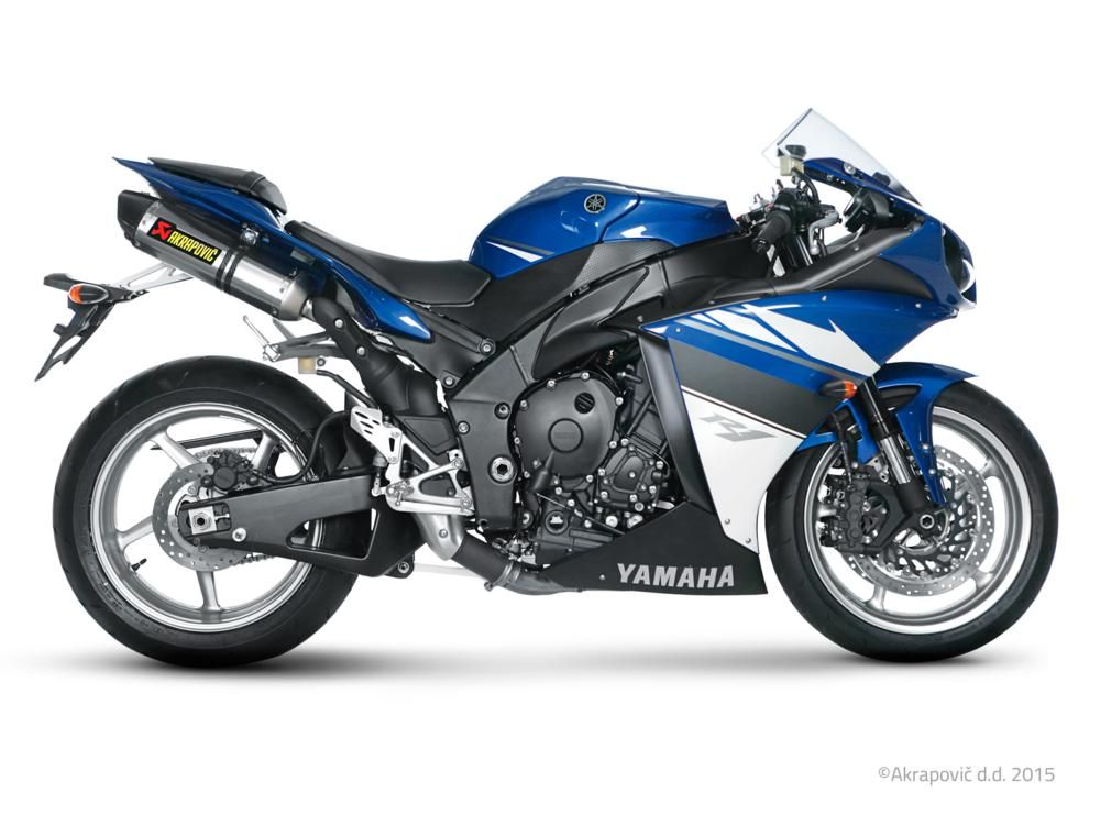 YAMAHA YZF R1 2009-2014 POT D ECHAPPEMENT AKRAPOVIC MUFFLERS TITANIUM SLIP-ON S-Y10SO9-ZT 18111934 (2)