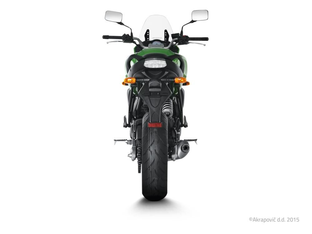 KAWASAKI VERSYS 650 2007-2014 AKRAPOVIC MUFFLER TITANIUM SLIP-ON SS-K6SO6-HTT 18111999 (2)
