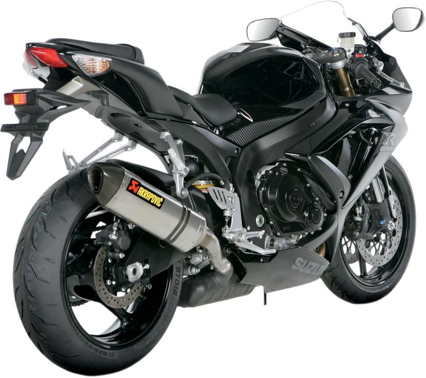 SUZUKI GSXR 600 2008-2010 POT D ECHAPPEMENT AKRAPOVIC MUFFLER TITANIUM CARBON FIBER S-S6SO6-HZT 18112236