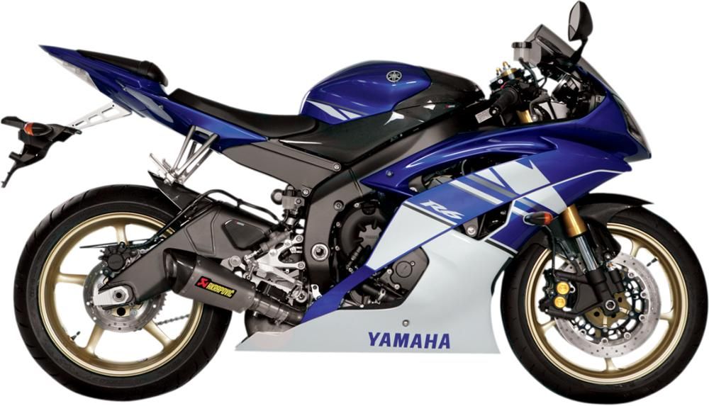 YAMAHA YZF R 6 2010-2016 POT D ECHAPPEMENT AKRAPOVIC MUFFLER SS TITANIUM CARBON FIBER S-Y6SO9-ASZ 18112257 (2)