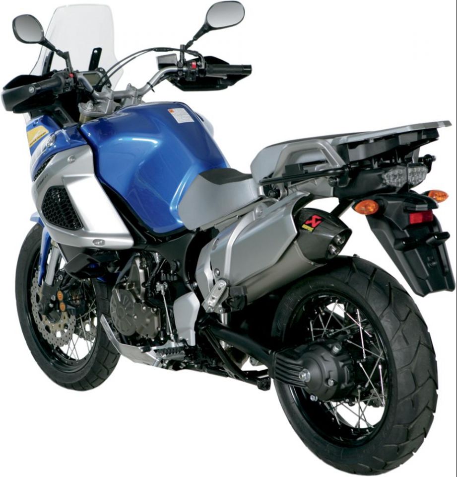 YAMAHA XT 1200 Z 2010-2016 POT D ECHAPPEMENT AKRAPOVIC MUFFLER TITANIUM CARBON FIBER S-Y12SO1-HAAT 18112299 (2)