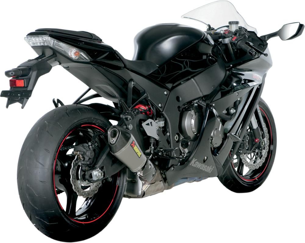 KAWASAKI NINJA ZX 10 R 1000 ZX10R 2011-2015 POT D ECHAPPEMENT SLIP-ON AKRAPOVIC MUFFLER TITANIUM CARBON FIBER S-K10SO7T-HASZ 18112300 (2)