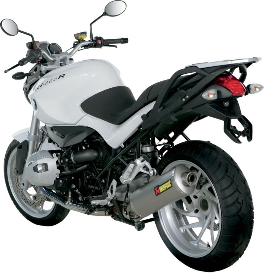 BMW R 1200 R 2011-2014 POT D ECHAPPEMENT AKRAPOVIC MUFFLER TITANIUM CARBON FIBER S-B12SO8-HLT 18112301 (2)