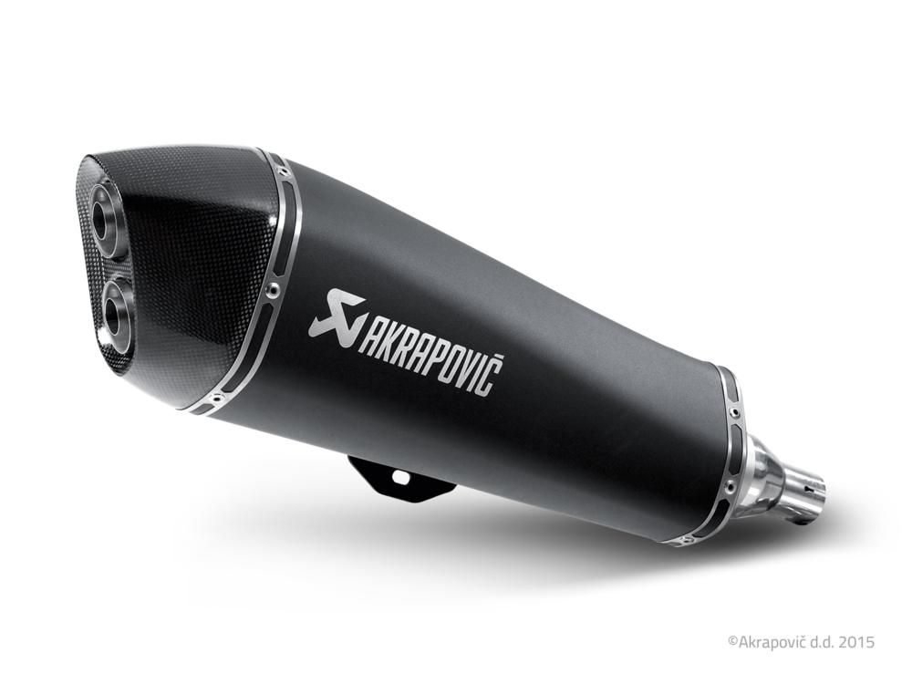 POT D ECHAPPEMENT AKRAPOVIC MUFFLER SS BLACK PIAGGIO MP3 500 IE /
LT IE / SPORT 2011-2020 18113505 S-PI5SO1-HRAASSBL